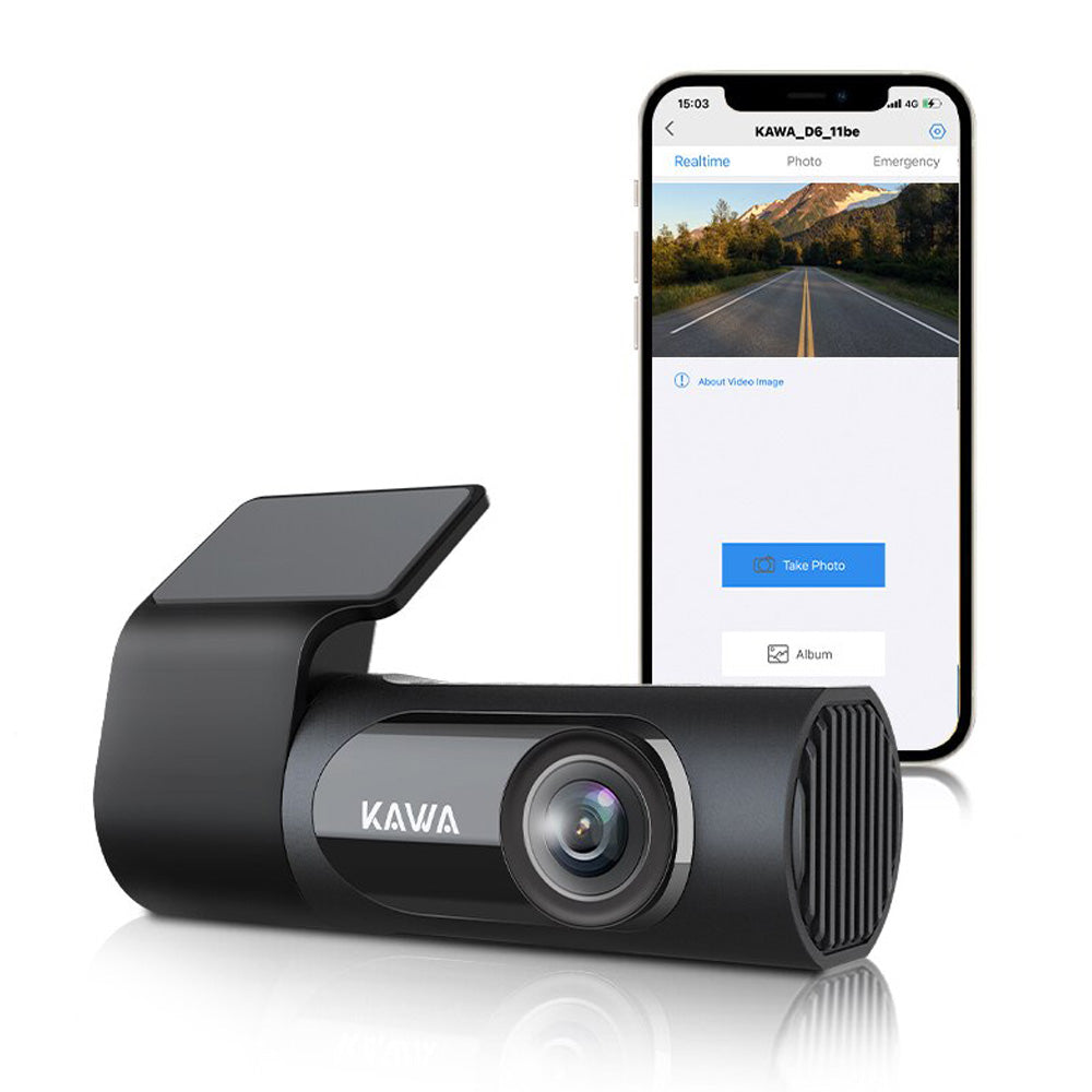 Wireless Dash Cam Front And Rear With Voice Control