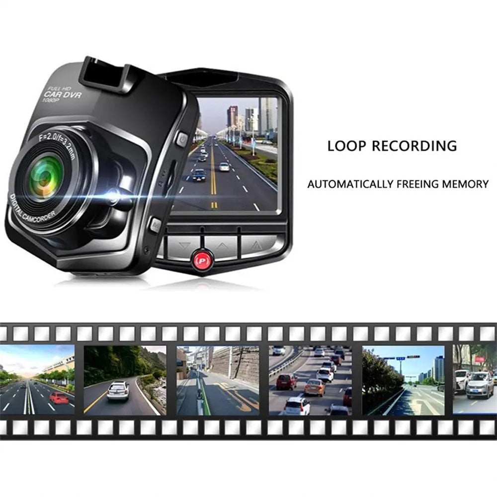 Dashcam with Wide Viewing Angle 1080p HD